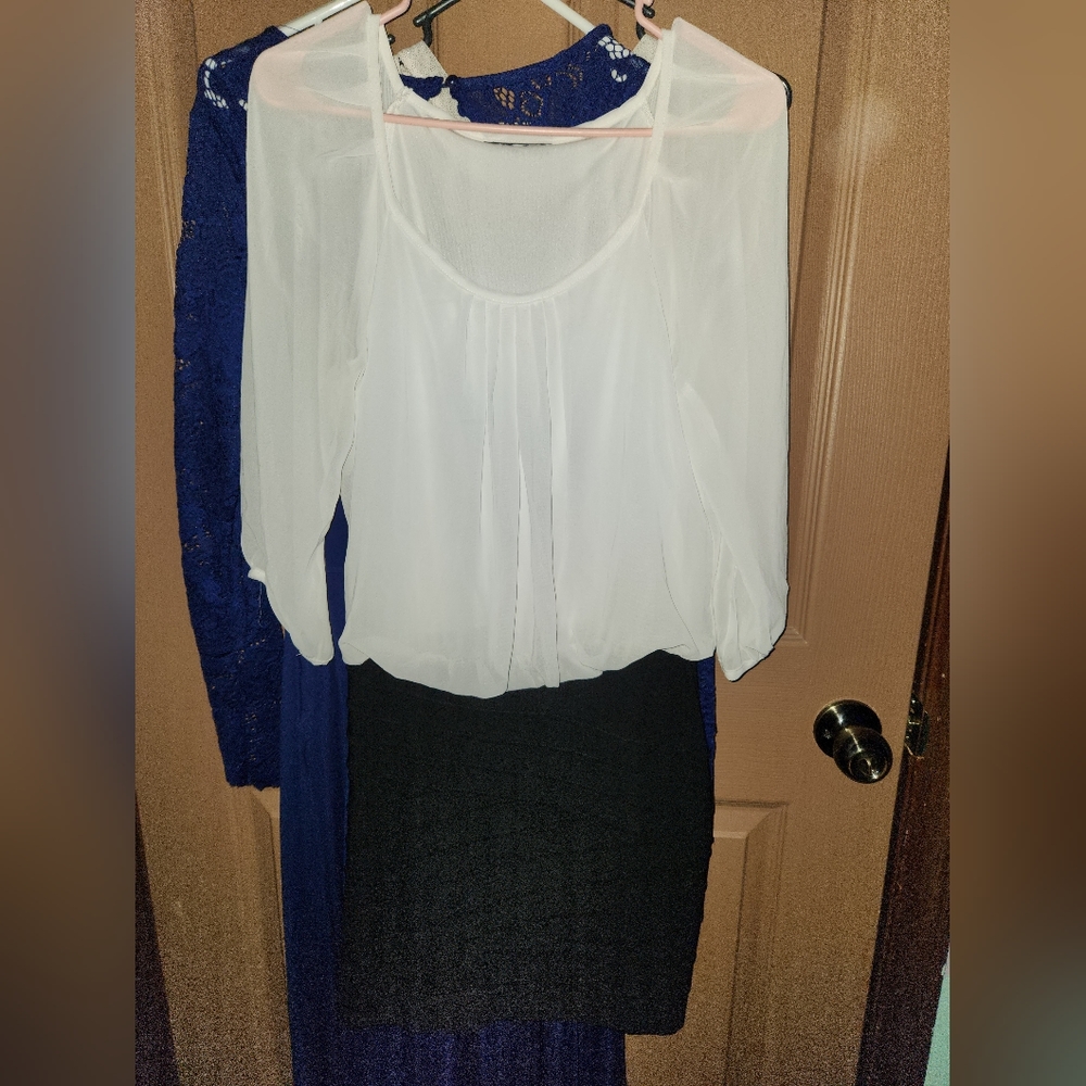 Blousey Interview Dress